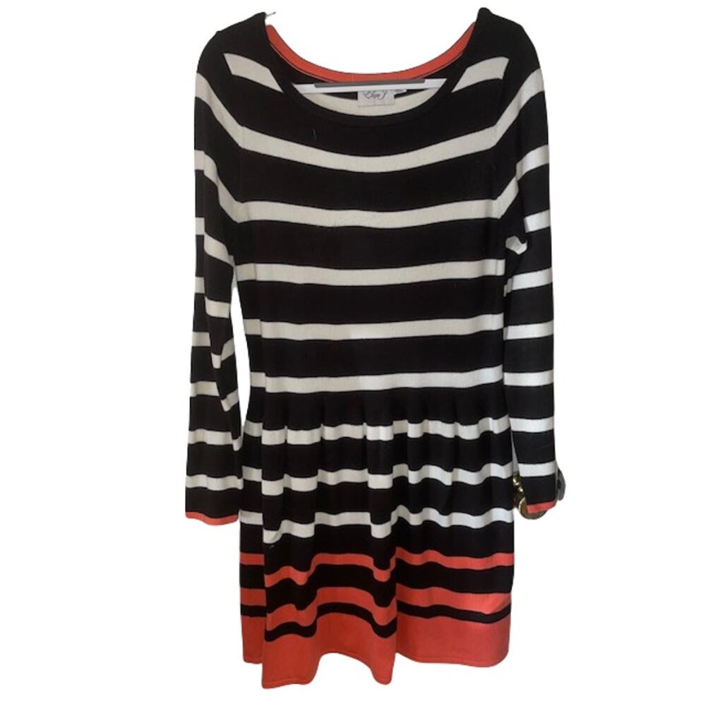 Eliza J Knit Dress Sz L EUC